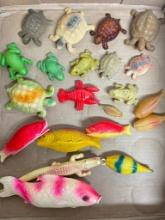 Group of Vintage Celluloid Animals