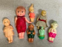 Group of Vintage Celluloid Figures