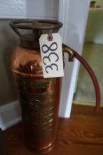 COPPER AND BRASS FIRE EXTINGUISHER REDONE
