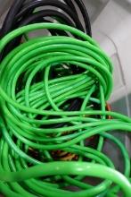 BOX LOT EXTENSION CORDS AIR HOSES