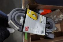 BOX LOT DRYER EXTENSION CORD POWER DRIVER ETC