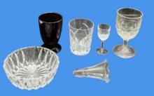 Assorted Glass and Crystal Items