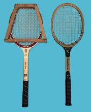 (2) Vintage Tennis Rackets