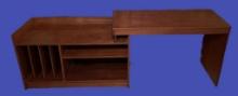 Wooden Entertainment Center in Two Pieces—81.5"�