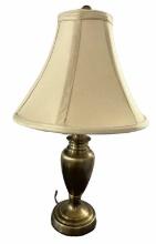 Brass Finish Lamp—19.5” To Top of Finial