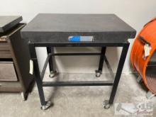 Collins Microflat Stone Top Worktable