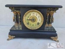 Vintage Ingraham Victorian Mantle Clock