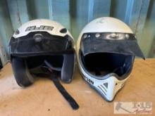 (2) Motorcycle Helmets