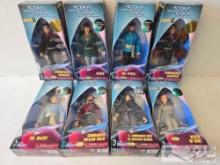 (8) Playmates Star Trek Action Figures