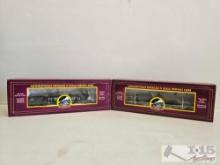 2 M.T.H Electric O scale Freight Cars