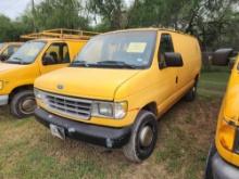 1996 Ford Econoline Van, VIN # 1FTFE24H4THA96454