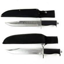 2 Rambo Style Knives