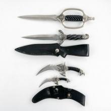 4 Fantasy Daggers/Knives