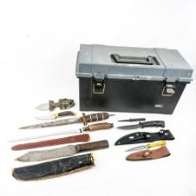 8 Assorted Knives and Daggers