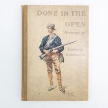 Frederic Remington "Done In The Open" Drawings