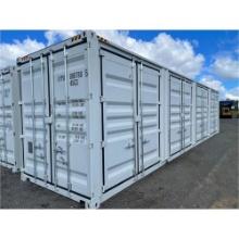 (1324)40' HC CONTAINER W/ 4 SIDE DOORS