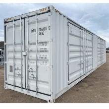 (1089)40' HC CONTAINER W/ 2 SIDE DOORS