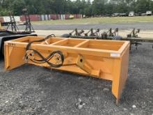 (1184)UNUSED IND. AMERICA 10' HYD. TILT BOX BLADE