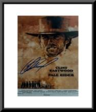 Pale Rider Clint Eastwood signed photo
