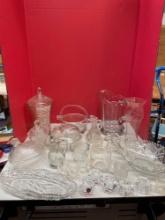 Lead crystal candleholders hen on nest cat on nest and much more