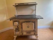 very nice antique majestic porcelain oven stove