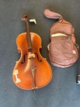 Cello in case