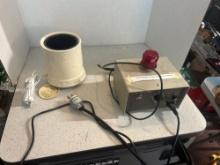 Phillips Geiger counter powers on untested and crazy mountain candle warmer