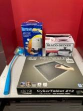 New in Box dehumidifier, rice cooker and Slim graphics tablet