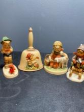 8 vintage Hummel Goebel figurines