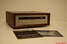 Vintage Marantz Model 28 Twenty Eight Stereo Receiver In Wood Case With Manuals Powers Up