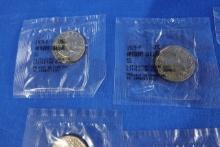 UNCIRCULATED 1979 SUSAN B ANTHONY DOLLAR COINS D, S, & P MINTS 4 EACH (X12)