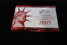 2004 U.S MINT SILVER PROOF SET W/BLUE PROOF MINT BOX (X10)