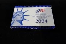 2004 U.S MINT PROOF SET W/BLUE PROOF MINT BOX (X10)