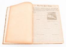 WWII NEW YORK TIMES FEB 18 - MAR 19 NEWSPAPER BOOK