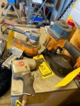 Lot of Pneumatic Tools Consisting of Snap-On Driver, Industrial Speed Sander, Part 4600, S/N 252857,
