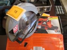 Skillsaw circular saw and BK Belt Sander