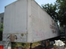 Dry Van Approx. 35' Sold Bill of Sale Contact Auctioneer before pickup