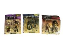 Three Kiss Psycho Circus Figurines In Packaging