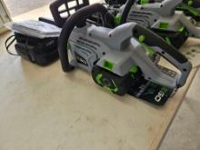 New EGO cordless chainsaw with charger
