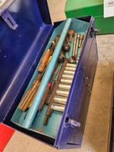 Toolbox with tools