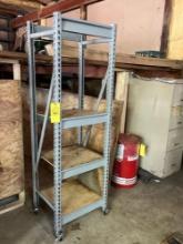 Adjustable Shelf On Casters