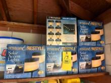 5 boxs of Outdoor solar lights