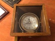 Bulova Clock Ships Compass Presentation