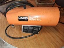 Torpedo Heater Dayton 50,000 BTU Propane