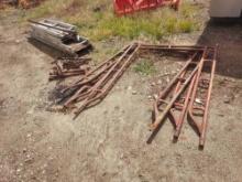 (Item off site - 1/4 mile from Auction Barn) Scaffolding Frame & Platforms