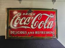 Large Drink Coca Cola Sign