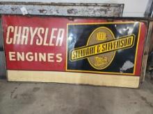 Large Chrysler Engines Stewart & Stevenson Sign