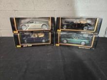 4 Maistro Special Edition 1/18 Scale Diecast Cars