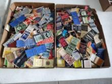 2 Flats Of Vintage Matchbooks