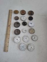 18 Pocket Watches Watch for Parts Or Repair